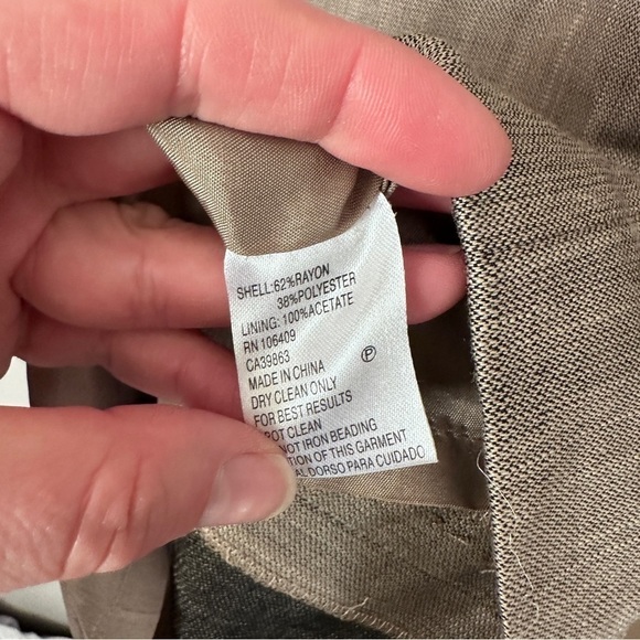 Antonio Melani Tan Beaded Sheath Dress - Picture 10 of 11